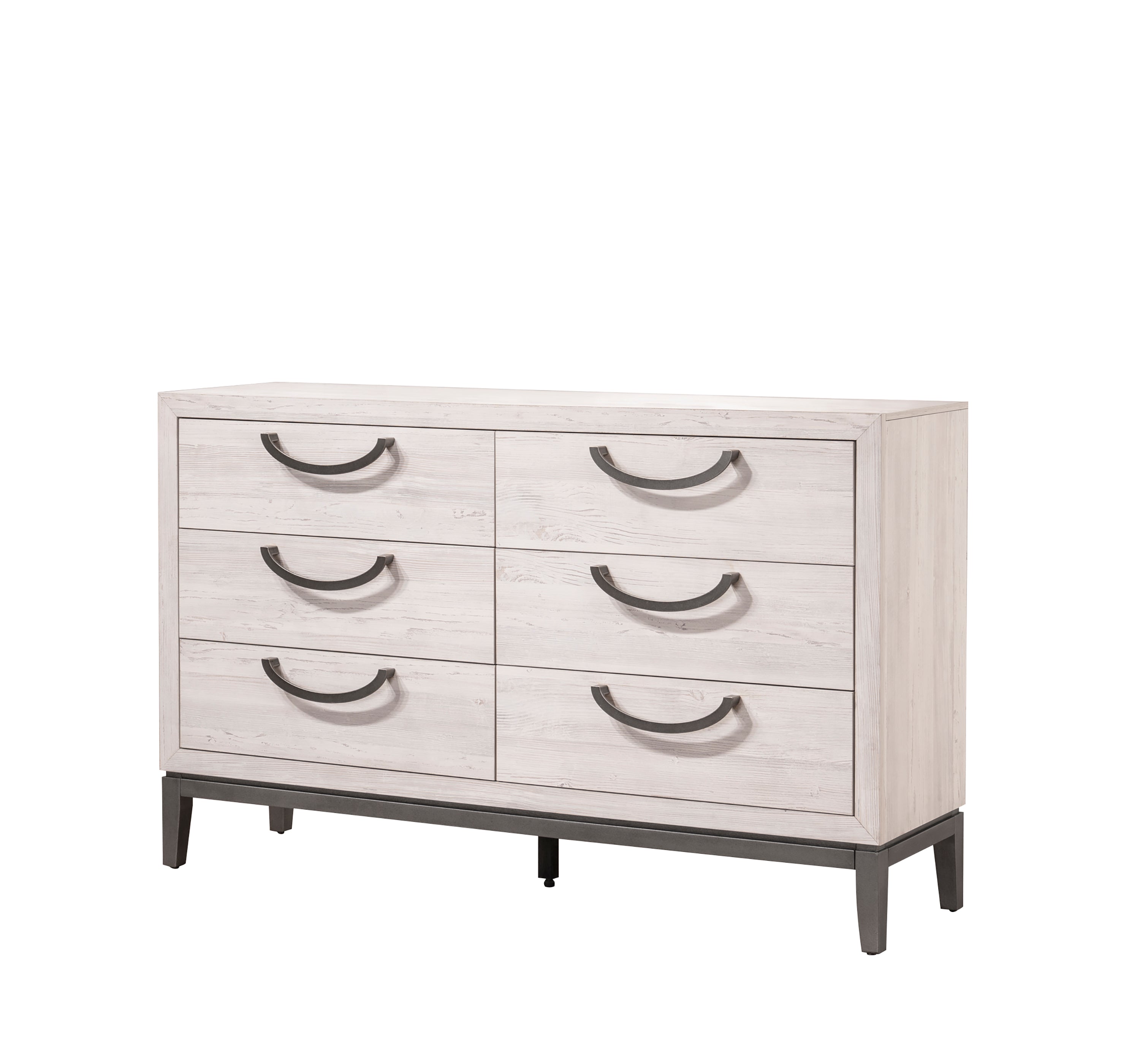 Veda Chalk Panel Bedroom Set - SET | B3300-Q-HBFB | B3300-KQ-RAIL | B3300-2 | B3300-4 - Bien Home Furniture &amp; Electronics