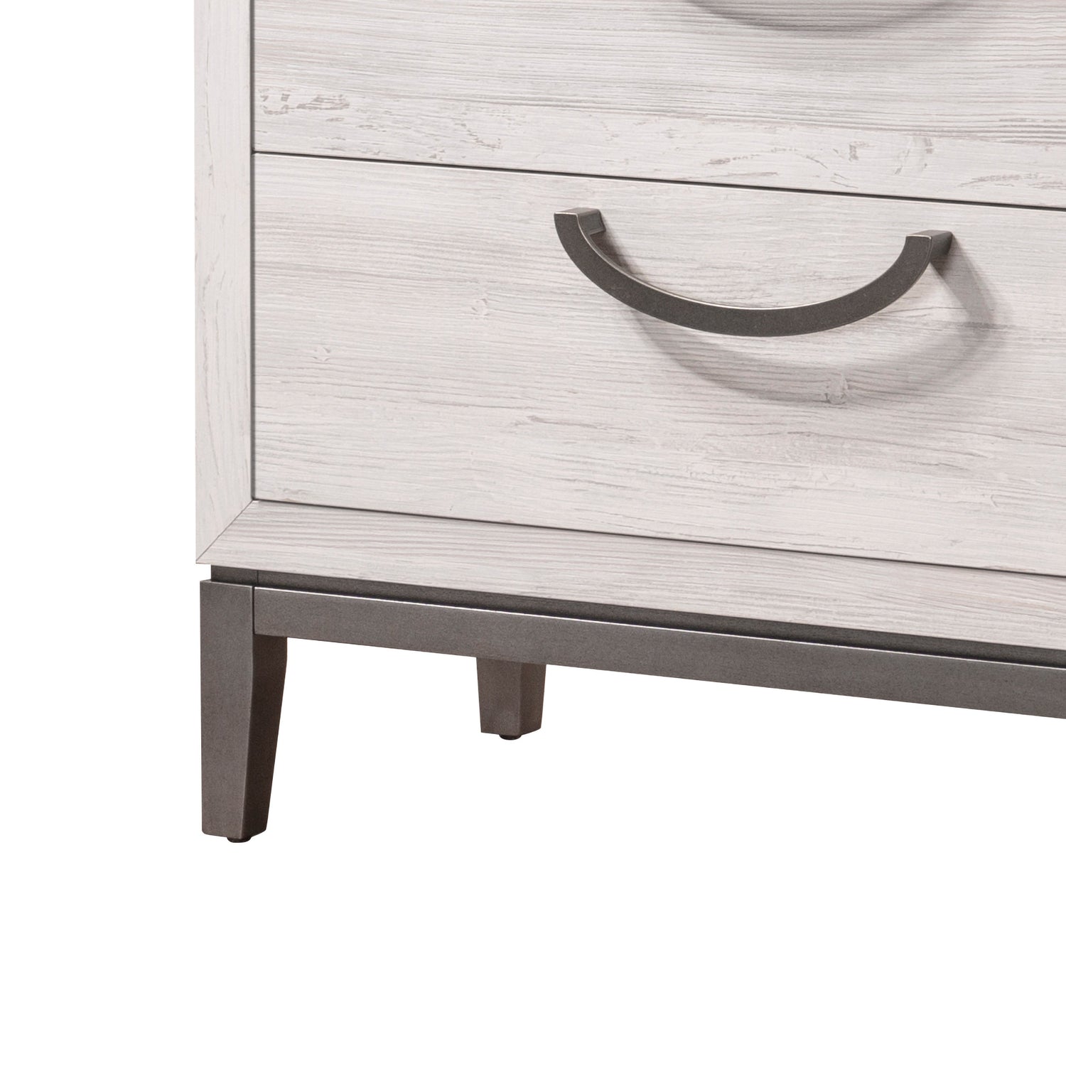 Veda Chalk Panel Bedroom Set - SET | B3300-Q-HBFB | B3300-KQ-RAIL | B3300-2 | B3300-4 - Bien Home Furniture &amp; Electronics