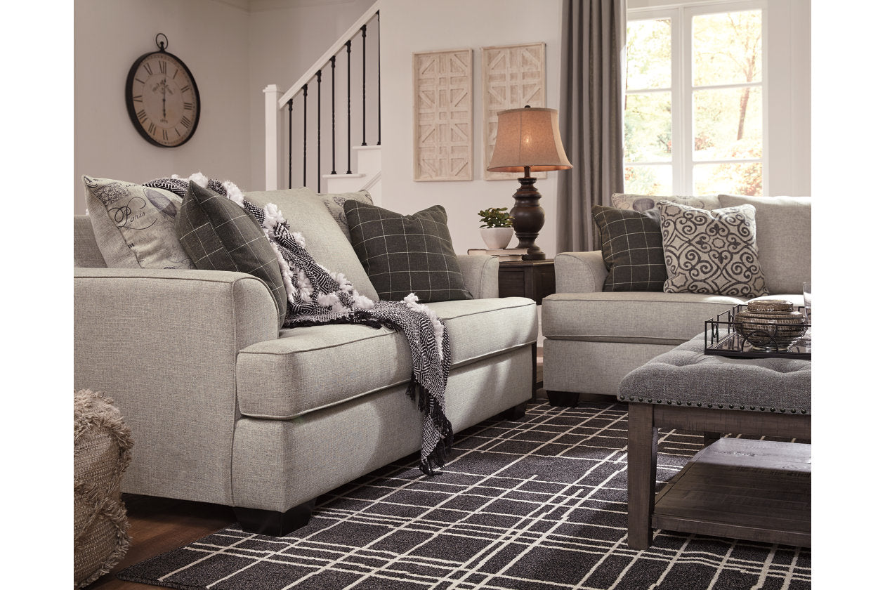 Velletri Pewter Loveseat - 7960435 - Bien Home Furniture &amp; Electronics