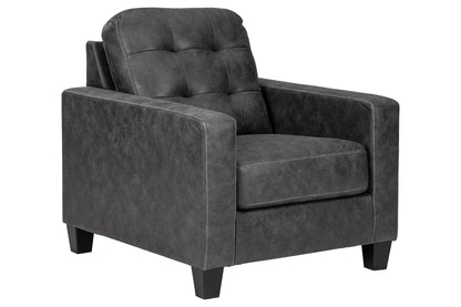 Venaldi Gunmetal Chair - 9150120 - Bien Home Furniture &amp; Electronics
