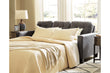 Venaldi Gunmetal Queen Sofa Chaise Sleeper - 9150168 - Bien Home Furniture & Electronics