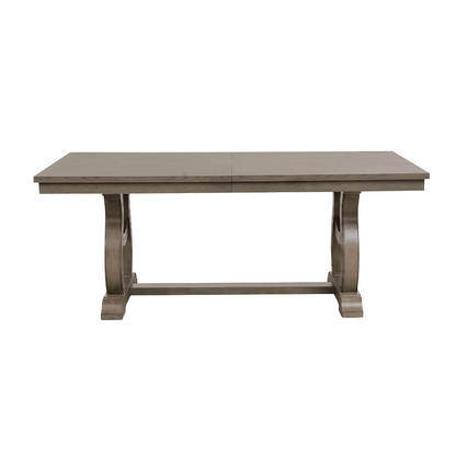 Vermillion Gray Cashmere Extendable Dining Table - SET | 5442-96 | 5442-96B - Bien Home Furniture &amp; Electronics
