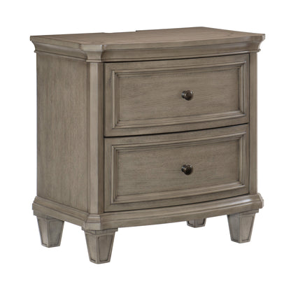 Vermillion Gray Cashmere Nightstand - 5442-4 - Bien Home Furniture &amp; Electronics