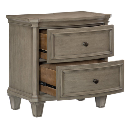 Vermillion Gray Cashmere Nightstand - 5442-4 - Bien Home Furniture &amp; Electronics