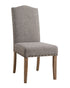 Vesper Brown/Gray Side Chair, Set of 2 - 1211S - Bien Home Furniture & Electronics