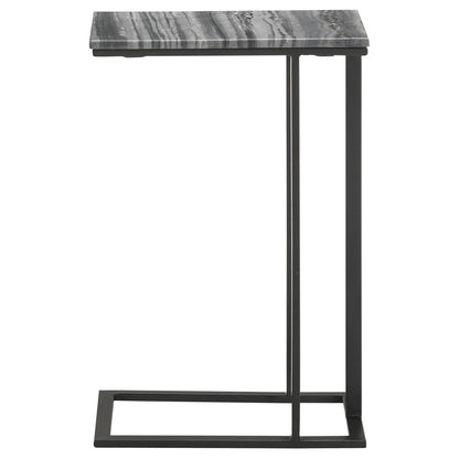 Vicente Gray Accent Table with Marble Top - 936034 - Bien Home Furniture &amp; Electronics