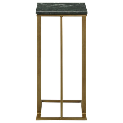 Vicente Gray Accent Table with Marble Top - 936035 - Bien Home Furniture &amp; Electronics