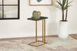 Vicente Gray Accent Table with Marble Top - 936035 - Bien Home Furniture & Electronics