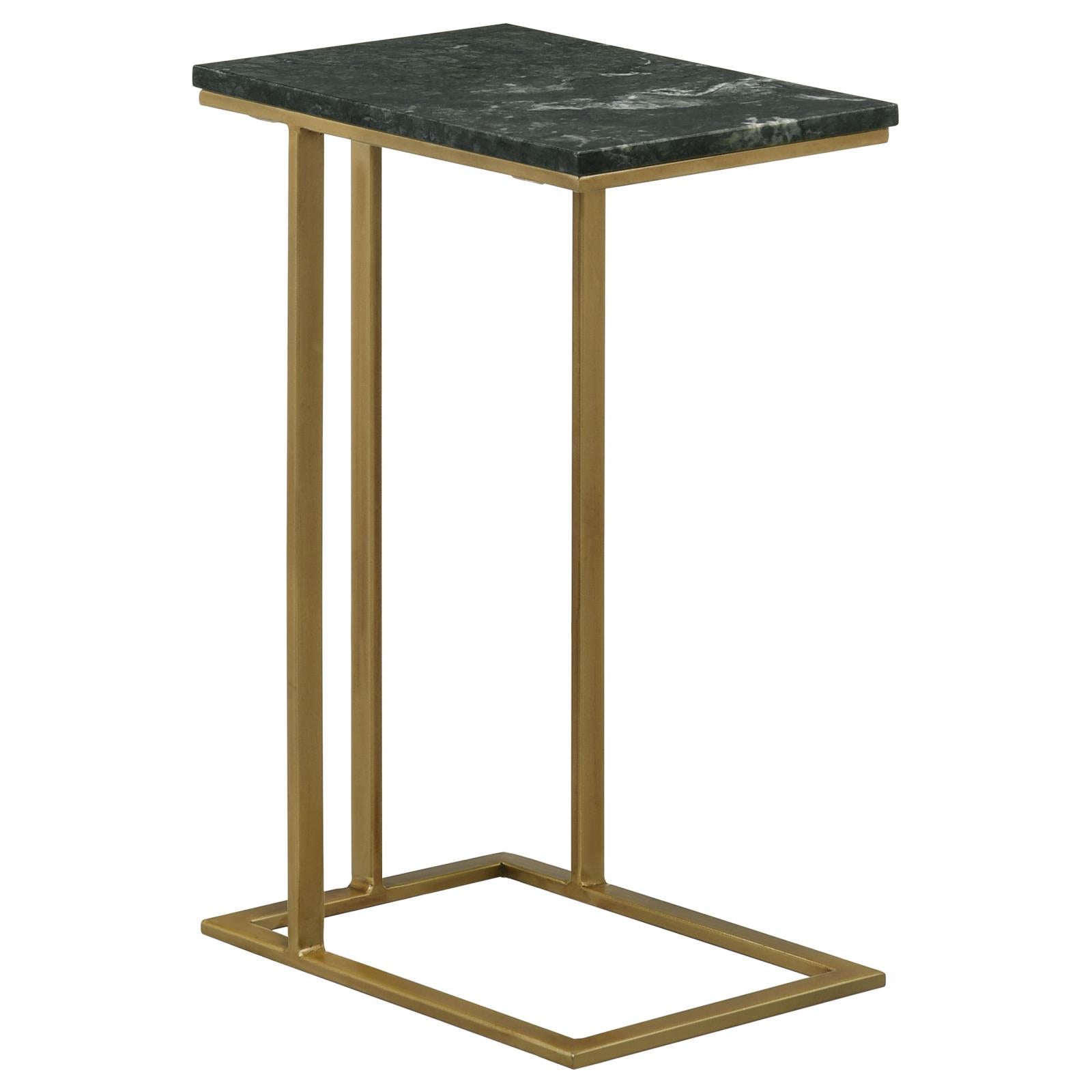 Vicente Gray Accent Table with Marble Top - 936035 - Bien Home Furniture &amp; Electronics