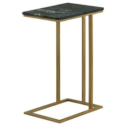 Vicente Gray Accent Table with Marble Top - 936035 - Bien Home Furniture &amp; Electronics