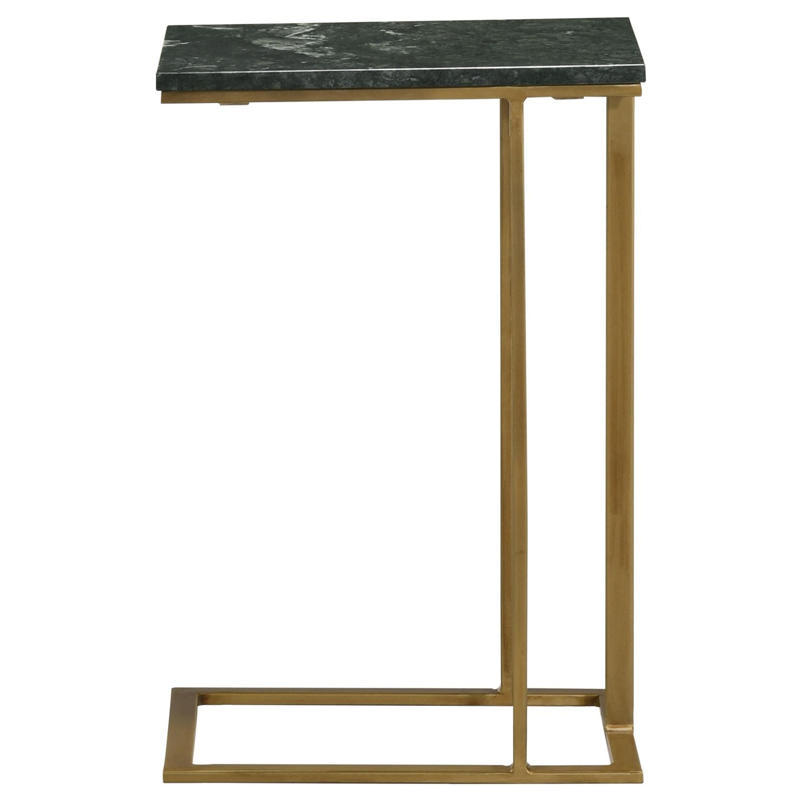 Vicente Gray Accent Table with Marble Top - 936035 - Bien Home Furniture &amp; Electronics