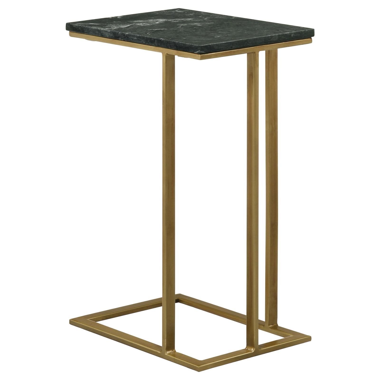 Vicente Gray Accent Table with Marble Top - 936035 - Bien Home Furniture &amp; Electronics