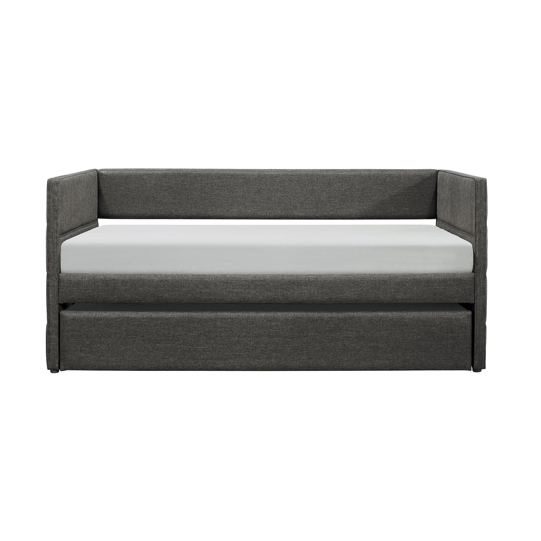 Vining Dark Gray Daybed with Trundle - SET | 4975-A | 4975-B - Bien Home Furniture &amp; Electronics