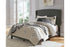 Vintasso Charcoal King Upholstered Bed - B089-882 - Bien Home Furniture & Electronics