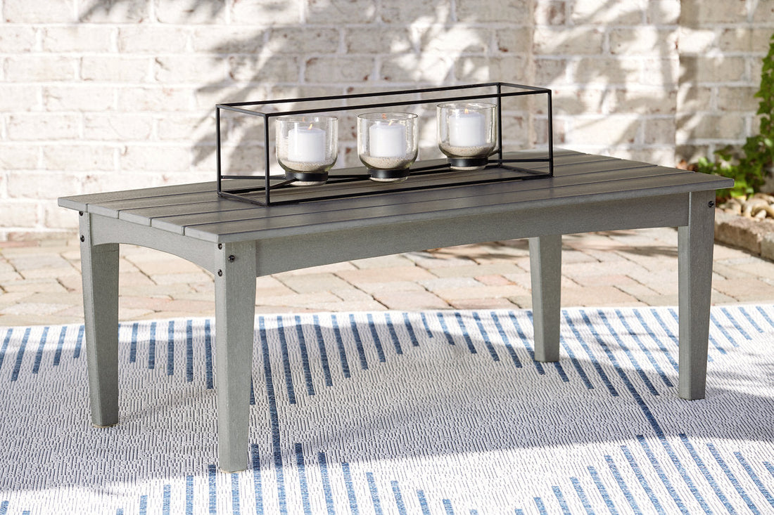 Visola Gray Outdoor Coffee Table - P802-701 - Bien Home Furniture & Electronics