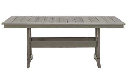 Visola Gray Outdoor Dining Table - P802-625 - Bien Home Furniture &amp; Electronics