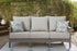 Visola Gray Outdoor Sofa with Cushion - P802-838 - Bien Home Furniture & Electronics
