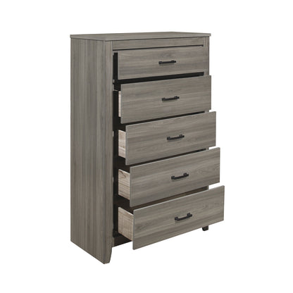 Waldorf Dark Gray Chest - 1902-9 - Bien Home Furniture &amp; Electronics