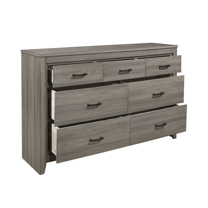 Waldorf Dark Gray Dresser - 1902-5 - Bien Home Furniture &amp; Electronics