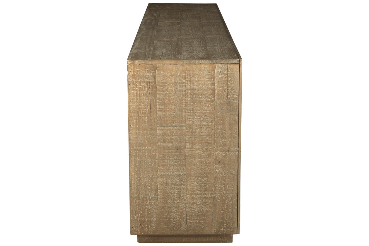 Waltleigh Distressed Brown Accent Cabinet - A4000473 - Bien Home Furniture &amp; Electronics