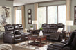 Warnerton Chocolate Power Reclining Living Room Set - SET | 7540715 | 7540718 - Bien Home Furniture & Electronics