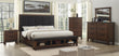 Watson Brown Upholstered Storage Panel Bedroom Set - SET | SH2213BRNK-1 | SH2213BRNK-2 | SH2213BRN-3 | SH2213BRN-4 | SH2213BRN-9 - Bien Home Furniture & Electronics