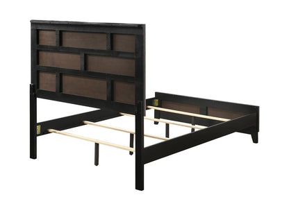 Watson Full Panel Bed Gray Oak - 212421F - Bien Home Furniture &amp; Electronics