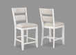 Wendy White Counter Height Chair, Set of 2 - 2717S-24 - Bien Home Furniture & Electronics