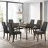 Wes 5-Piece Rectangular Dining Set Gray/Dark Walnut - 115271-S5 - Bien Home Furniture & Electronics