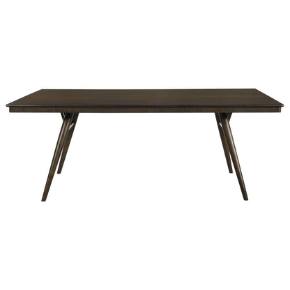 Wes 5-Piece Rectangular Dining Set Gray/Dark Walnut - 115271-S5 - Bien Home Furniture &amp; Electronics