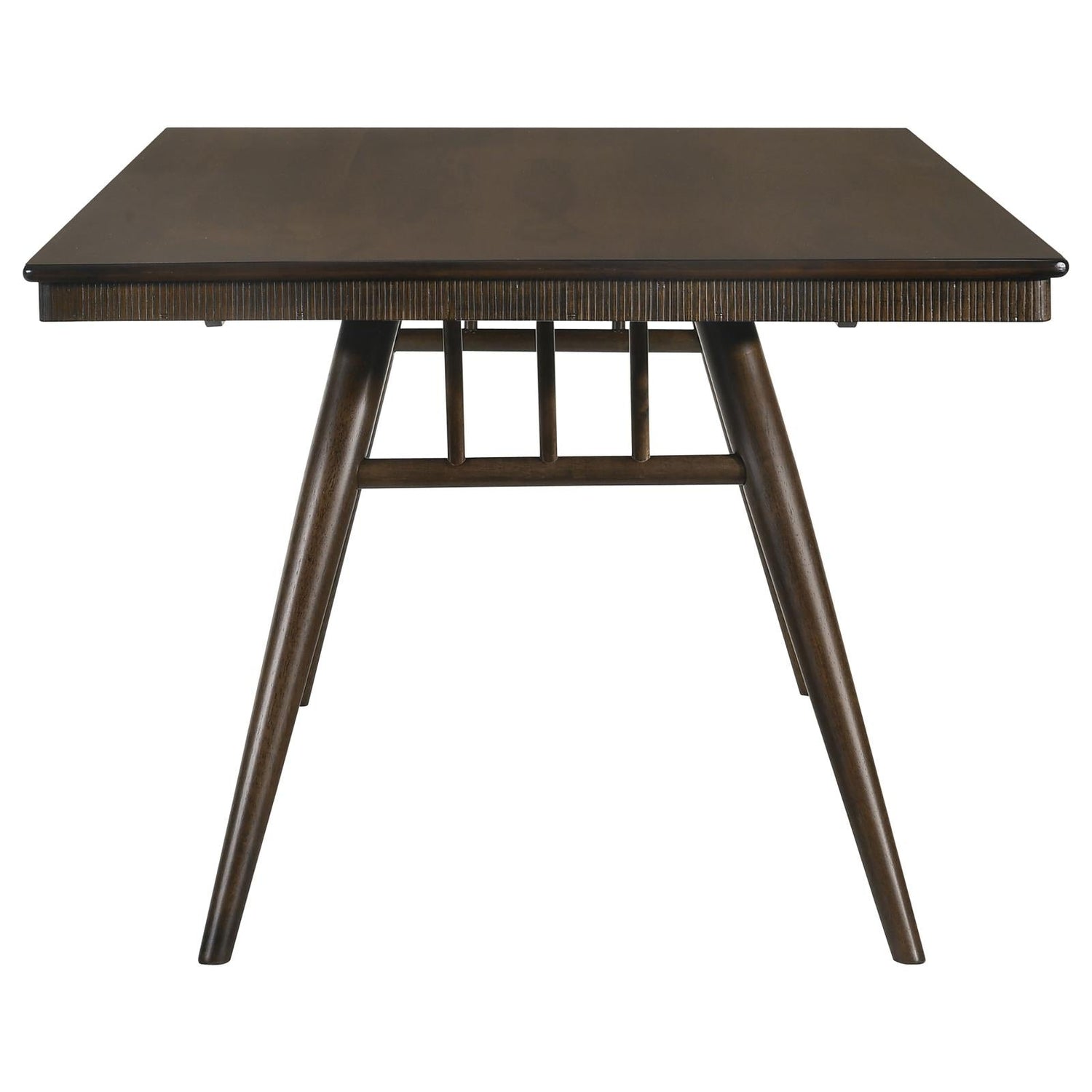 Wes Dark Walnut Rectangular Dining Table - 115271 - Bien Home Furniture &amp; Electronics