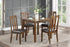 Weston Medium Brown 5-Piece Dining Set - 5746 - Bien Home Furniture & Electronics