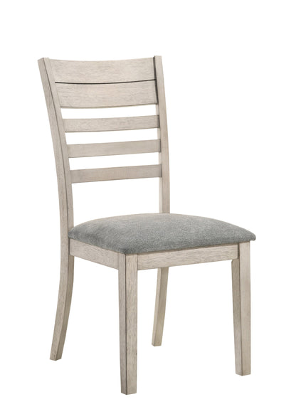 White Sands Chalk White Side Chair, Set of 2 - 2132S - Bien Home Furniture &amp; Electronics