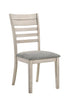 White Sands Chalk White Side Chair, Set of 2 - 2132S - Bien Home Furniture & Electronics