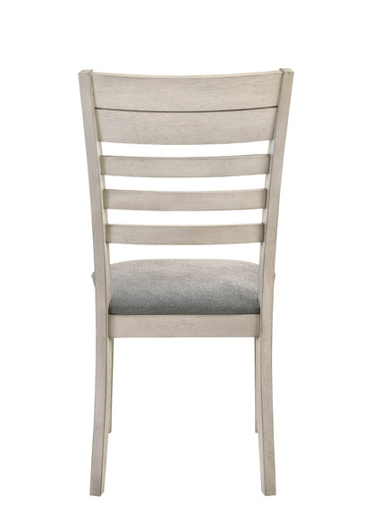 White Sands Chalk White Side Chair, Set of 2 - 2132S - Bien Home Furniture &amp; Electronics