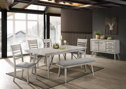 White Sands Chalk White Side Chair, Set of 2 - 2132S - Bien Home Furniture &amp; Electronics