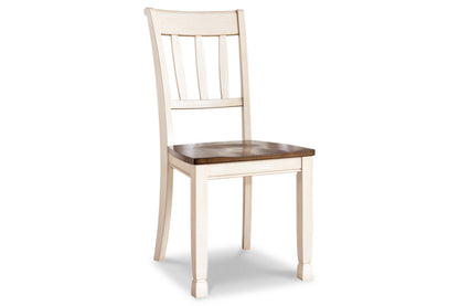 Whitesburg Brown/Cottage White Dining Chair, Set of 2 - D583-02 - Bien Home Furniture &amp; Electronics