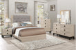 Whiting Natural Upholstered Panel Bedroom Set - SET | 1524K-1EK | 1524-4 | 1524-9 - Bien Home Furniture & Electronics