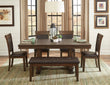 Wieland Rustic Brown Extendable Dining Set - SET | 5614-72 | 5614S(2) | 5614-13 - Bien Home Furniture & Electronics