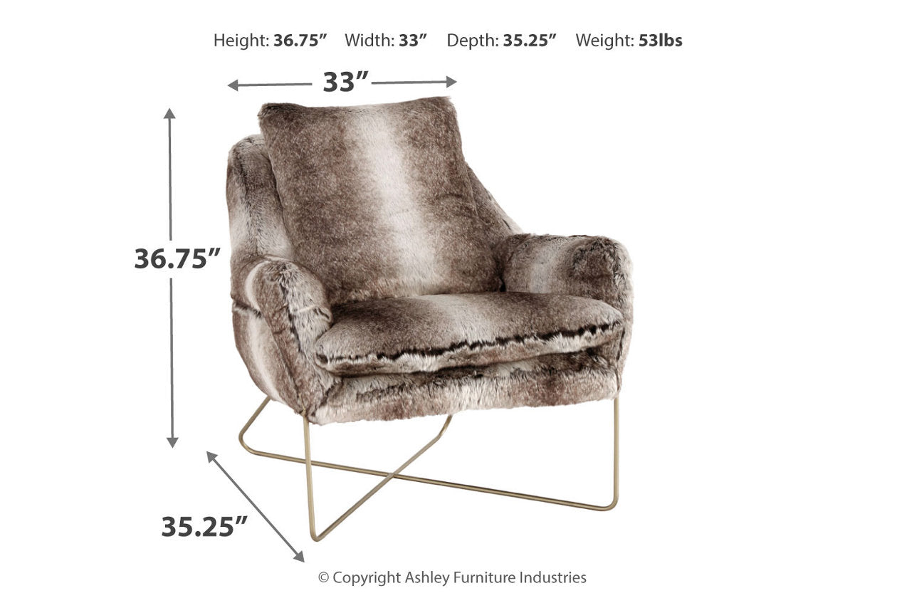 Wildau Gray Accent Chair - A3000054 - Bien Home Furniture &amp; Electronics