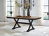 Wildenauer Brown/Black Dining Extension Table - D634-35 - Bien Home Furniture & Electronics