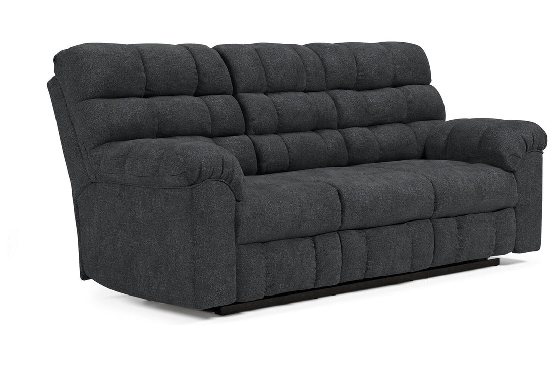Wilhurst Marine Reclining Sofa with Drop Down Table - 5540389 - Bien Home Furniture &amp; Electronics