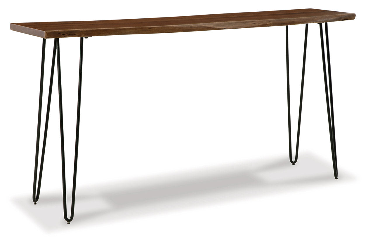 Wilinruck Brown/Black Counter Height Dining Table - D402-52 - Bien Home Furniture &amp; Electronics