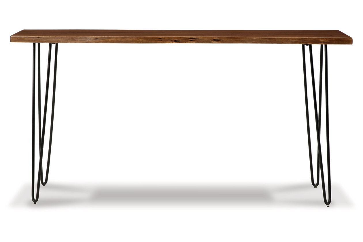 Wilinruck Brown/Black Counter Height Dining Table - D402-52 - Bien Home Furniture &amp; Electronics