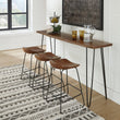 Wilinruck Brown/Black Counter Height Set - SET | D402-52 | D402-024 - Bien Home Furniture & Electronics