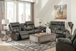 Willamen Quarry Reclining Living Room Set - SET | 1480189 | 1480194 - Bien Home Furniture & Electronics