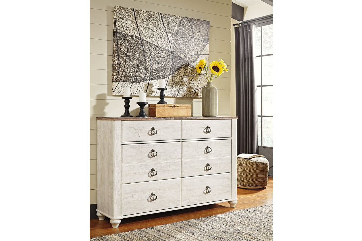 Willowton Two-tone Dresser - B267-31 - Bien Home Furniture &amp; Electronics