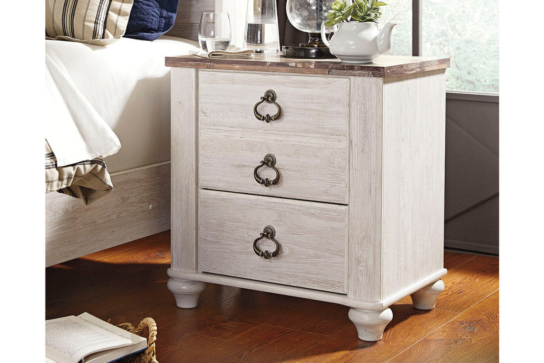 Willowton Two-tone Nightstand - B267-92 - Bien Home Furniture &amp; Electronics