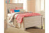 Willowton Whitewash Full Panel Bed with 2 Storage Drawers - SET | B100-12 | B267-50 | B267-84 | B267-87 - Bien Home Furniture & Electronics