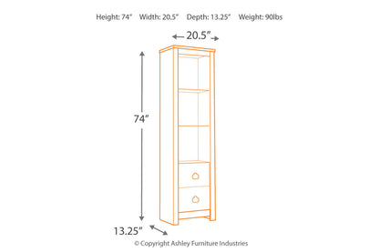 Willowton Whitewash Pier - W267-24 - Bien Home Furniture &amp; Electronics